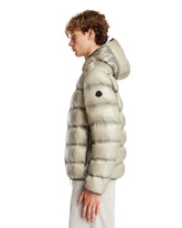 Green Hooded Down Jacket | PDP | Antonia