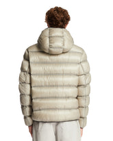 Green Hooded Down Jacket | PDP | Antonia