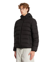Black Hooded Down Jacket | PDP | Antonia