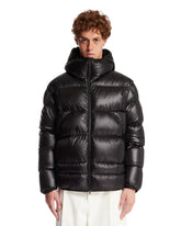 Black Anapo Hooded Midi Down Jacket | PDP | Antonia