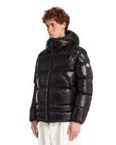 Black Anapo Hooded Midi Down Jacket | PDP | Antonia