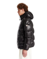 Black Anapo Hooded Midi Down Jacket | PDP | Antonia