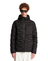 Black Tidone Short Wave-Quilted Down Jacket | PDP | Antonia