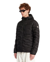 Black Tidone Short Wave-Quilted Down Jacket | PDP | Antonia