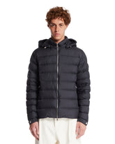 Blue Arneb Short Down Jacket With Hood | PDP | Antonia