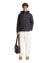 Blue Arneb Short Down Jacket With Hood | PDP | Antonia