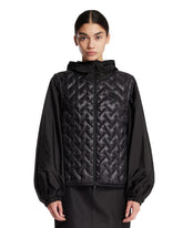 Black Packable Mirage Short Down Jacket | PDP | Antonia
