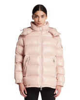 Pink Maire Short Down Jacket With Hood - Products | PLP | Antonia