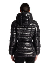 Black Barante Short Down Jacket With Hood | PDP | Antonia