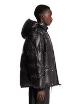 Karakorum Black Short Hooded Down Jacket | PDP | Antonia