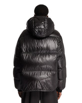 Karakorum Black Short Hooded Down Jacket | PDP | Antonia