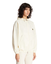 White Windbreaker Jacket | PDP | Antonia