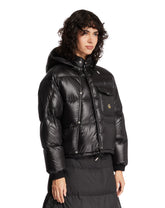 Black Short Karakorum Down Jacket | PDP | Antonia
