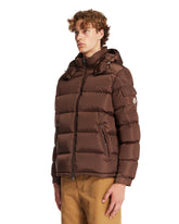 Matte Brown Maya Short Down Jacket | PDP | Antonia