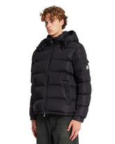 Matte Blue Maya Short Down Jacket | PDP | Antonia