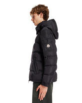 Matte Blue Maya Short Down Jacket | PDP | Antonia