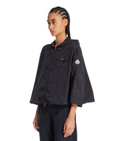 Blue Hooded Cape | PDP | Antonia