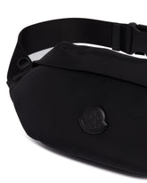 Black Logo Belt Bag | PDP | Antonia