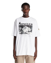 White K2 Printed Cotton T-Shirt | PDP | Antonia