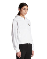 White Cotton Hoodie | PDP | Antonia