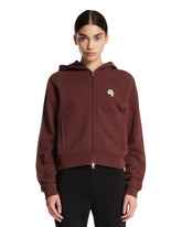 Brown Cotton Hoodie | PDP | Antonia