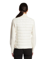 White Padded Cardigan | PDP | Antonia