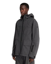 Grey Ardiden Wool Hooded Ski Jacket | PDP | Antonia