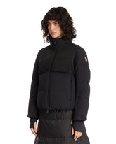 Black Bessin Fringe Padded Ski Jacket | PDP | Antonia