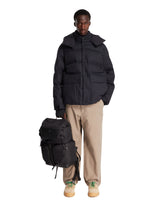 Blue Servance Padded Wool and Denim Ski Jacket | PDP | Antonia