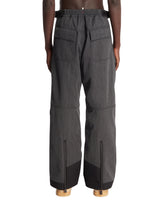 Grey Wool Twill Ski Pants | PDP | Antonia