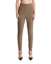 Beige Wool Leggings | PDP | Antonia