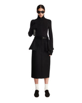 Black Wool Zip Top | PDP | Antonia