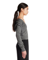 Gray Cashmere Top | PDP | Antonia