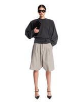 Felpa In Cotone Nera | PDP | Antonia