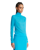 Blue Silk Top | PDP | Antonia