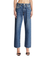 Blue Five-Pocket Jeans - NEEDBY VINTAGE WOMEN | PLP | Antonia