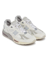 Beige Made in UK 991v2 Sneakers | PDP | Antonia