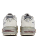Beige Made in UK 991v2 Sneakers | PDP | Antonia