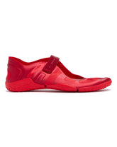 Red Air Rift Satin Sneakers | PDP | Antonia