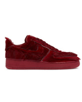 Burgundy Air Force 1 QS Ponyhair IR1940 Sneakers | PDP | Antonia