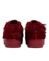 Burgundy Air Force 1 QS Ponyhair IR1940 Sneakers | PDP | Antonia