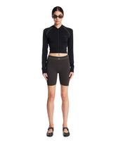 NikeSKIMS Black Stretch Shorts | PDP | Antonia