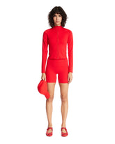 Red NikeSKIMS Biker Shorts | PDP | Antonia