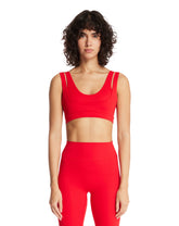 Red NikeSKIMS Double-Strap Bra | PDP | Antonia