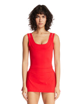 Red NikeSKIMS Double-Strap Top | PDP | Antonia