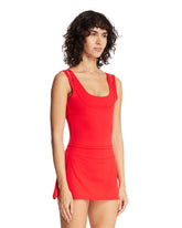 Red NikeSKIMS Double-Strap Top | PDP | Antonia