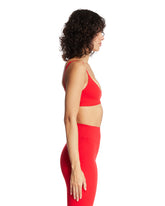 Red NikeSKIMS Rounded-Neck Bra | PDP | Antonia