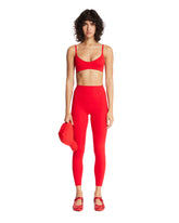 Red NikeSKIMS High-Waisted Leggings | PDP | Antonia