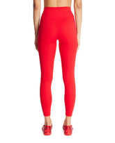 Red NikeSKIMS High-Waisted Leggings | PDP | Antonia