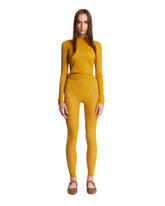 Leggings V-Panel Gialli | PDP | Antonia